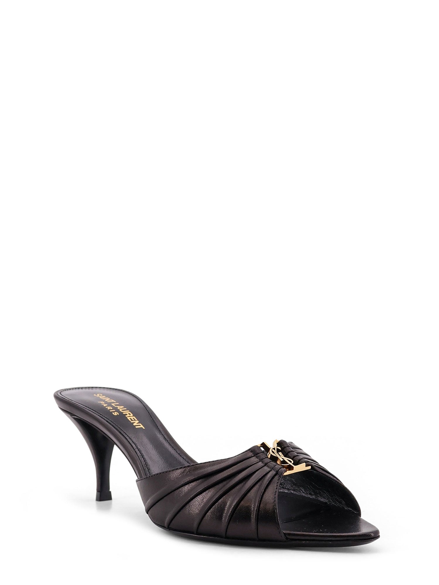 Saint Laurent Sandals Black Pelle