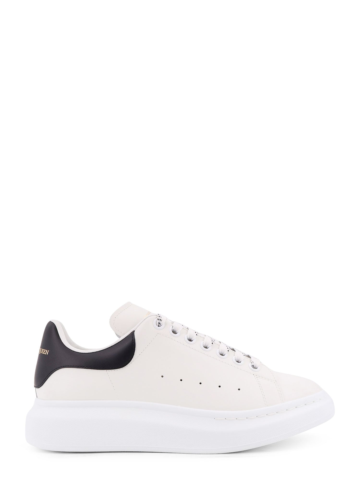 Alexander McQueen Sneakers Whiteblack Pelle