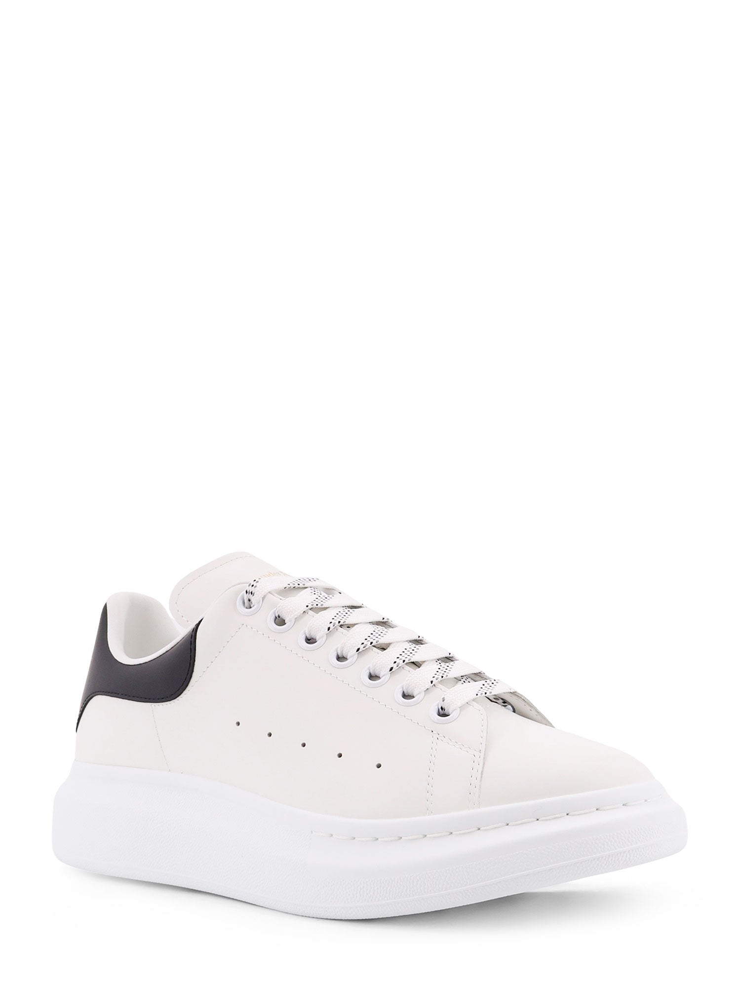 Alexander McQueen Sneakers Whiteblack Pelle