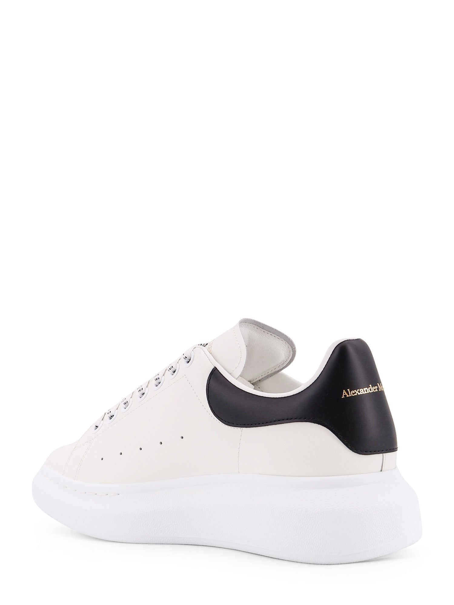 Alexander McQueen Sneakers Whiteblack Pelle