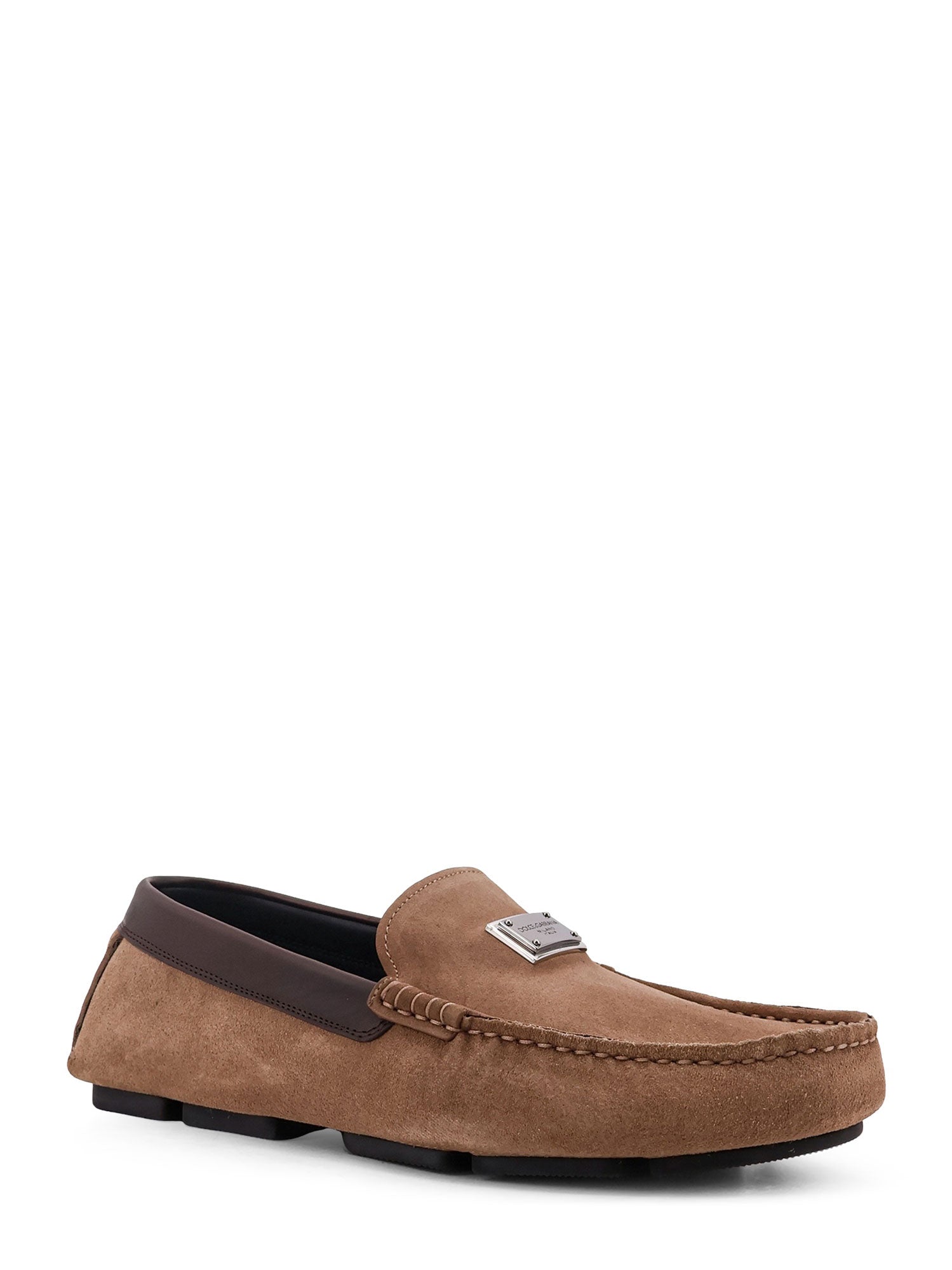 Dolce & Gabbana Flat shoes Nocciola Moro Pelle