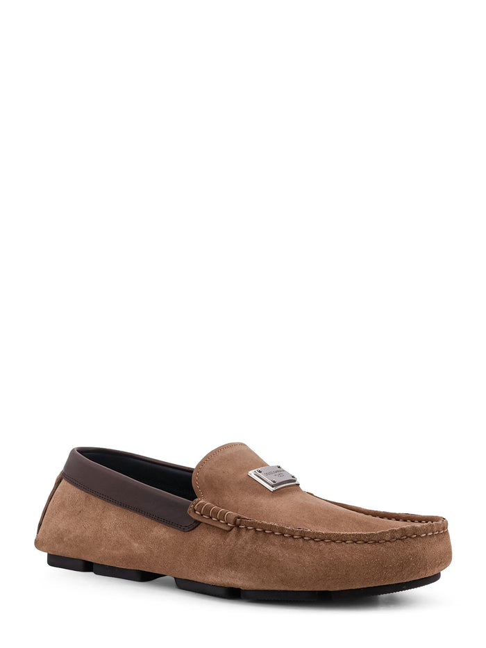 Dolce & Gabbana Flat shoes Nocciola Moro Pelle