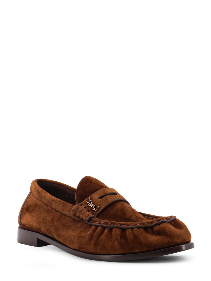 Saint Laurent Flat shoes Dark Havana Pelle