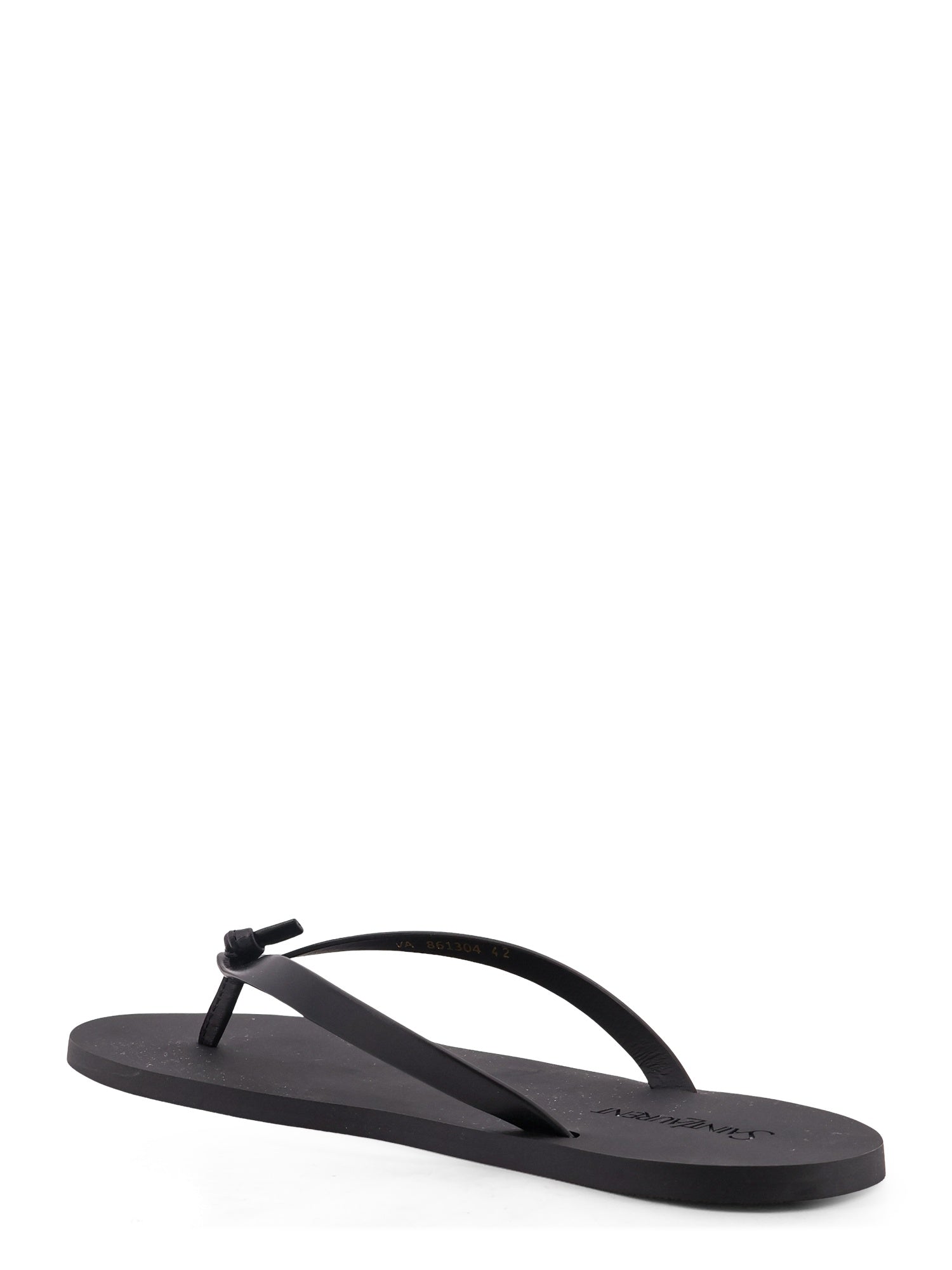 Saint Laurent Sandals Black Pelle