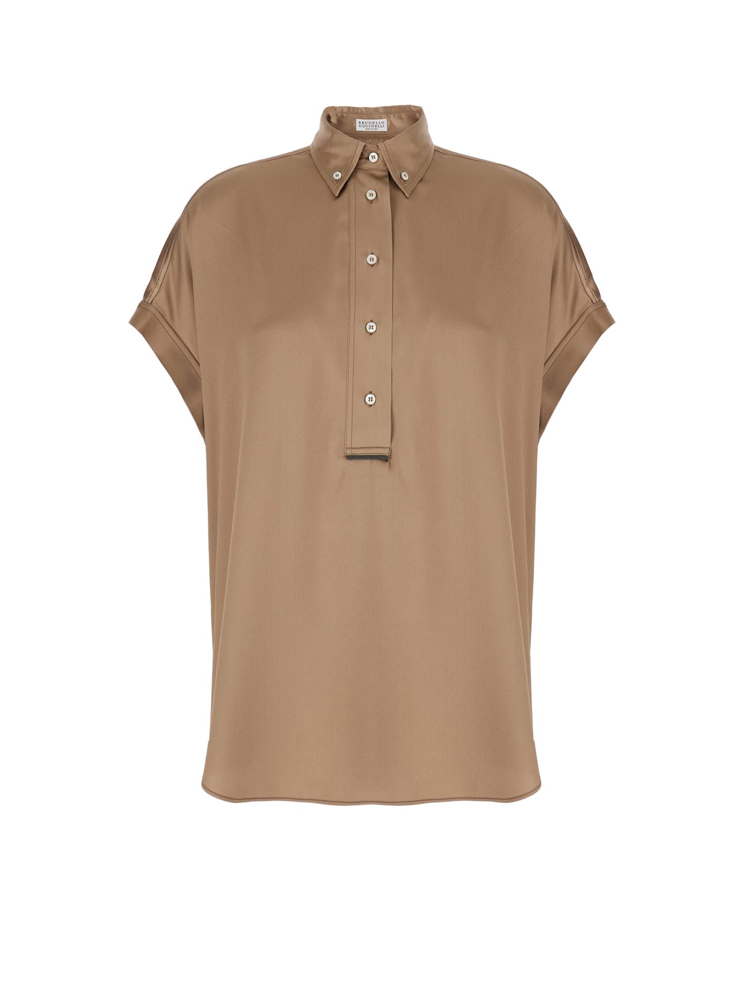 Brunello Cucinelli Shirts Pralines Seta