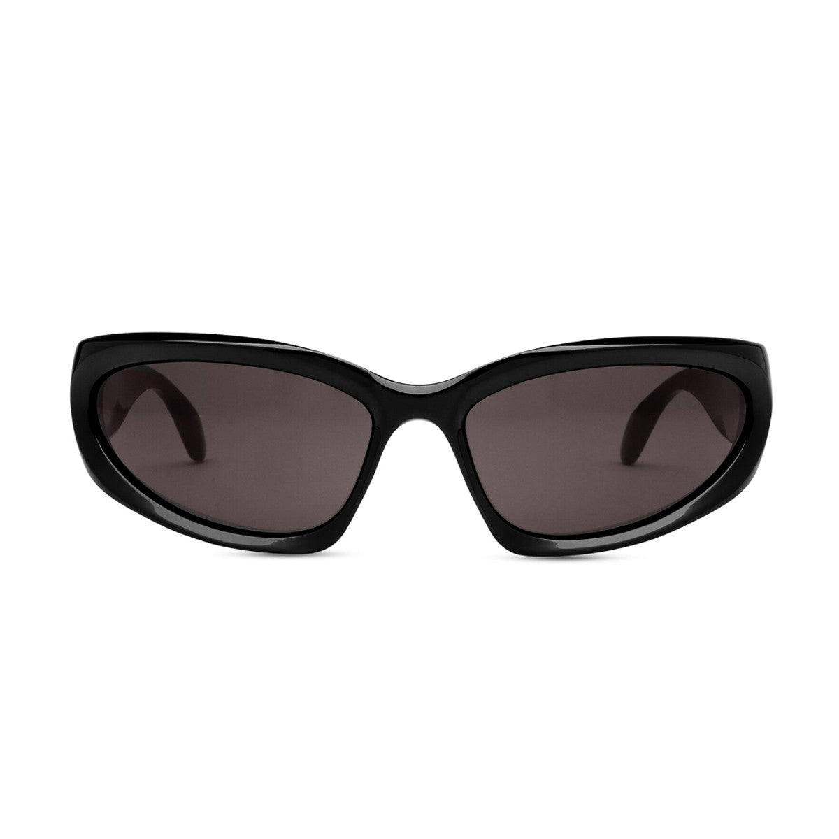 Balenciaga Swift Oval Bb0157s Black Celluloide Sunglasses