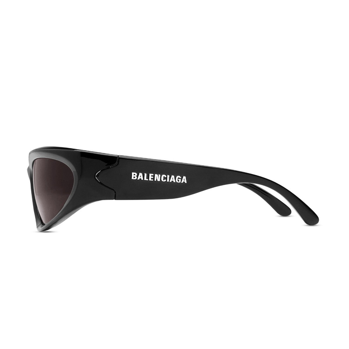 Balenciaga Swift Oval Bb0157s Black Celluloide Sunglasses