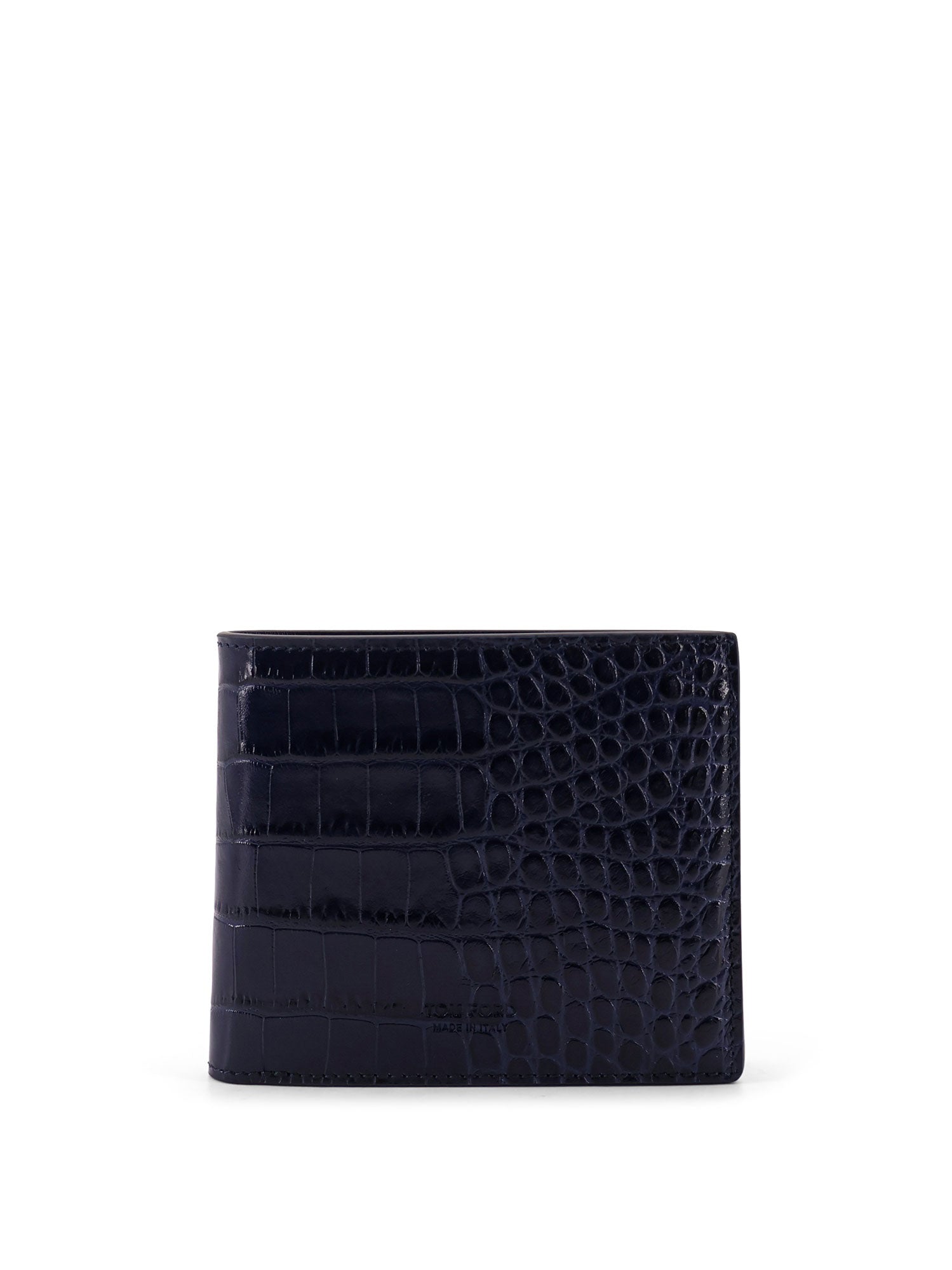 Tom Ford Wallets Maritime Blue Pelle
