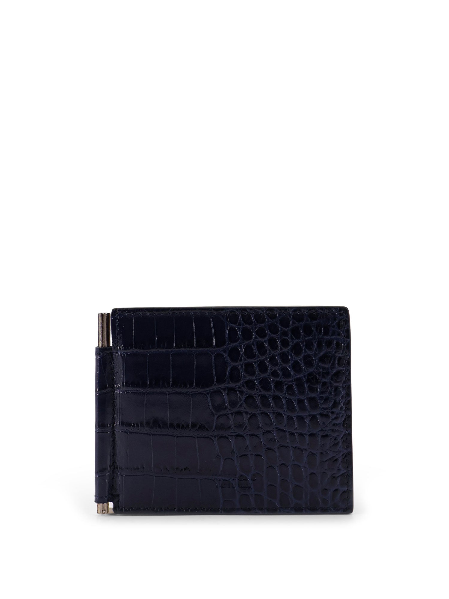 Tom Ford Wallets Maritime Blue Pelle