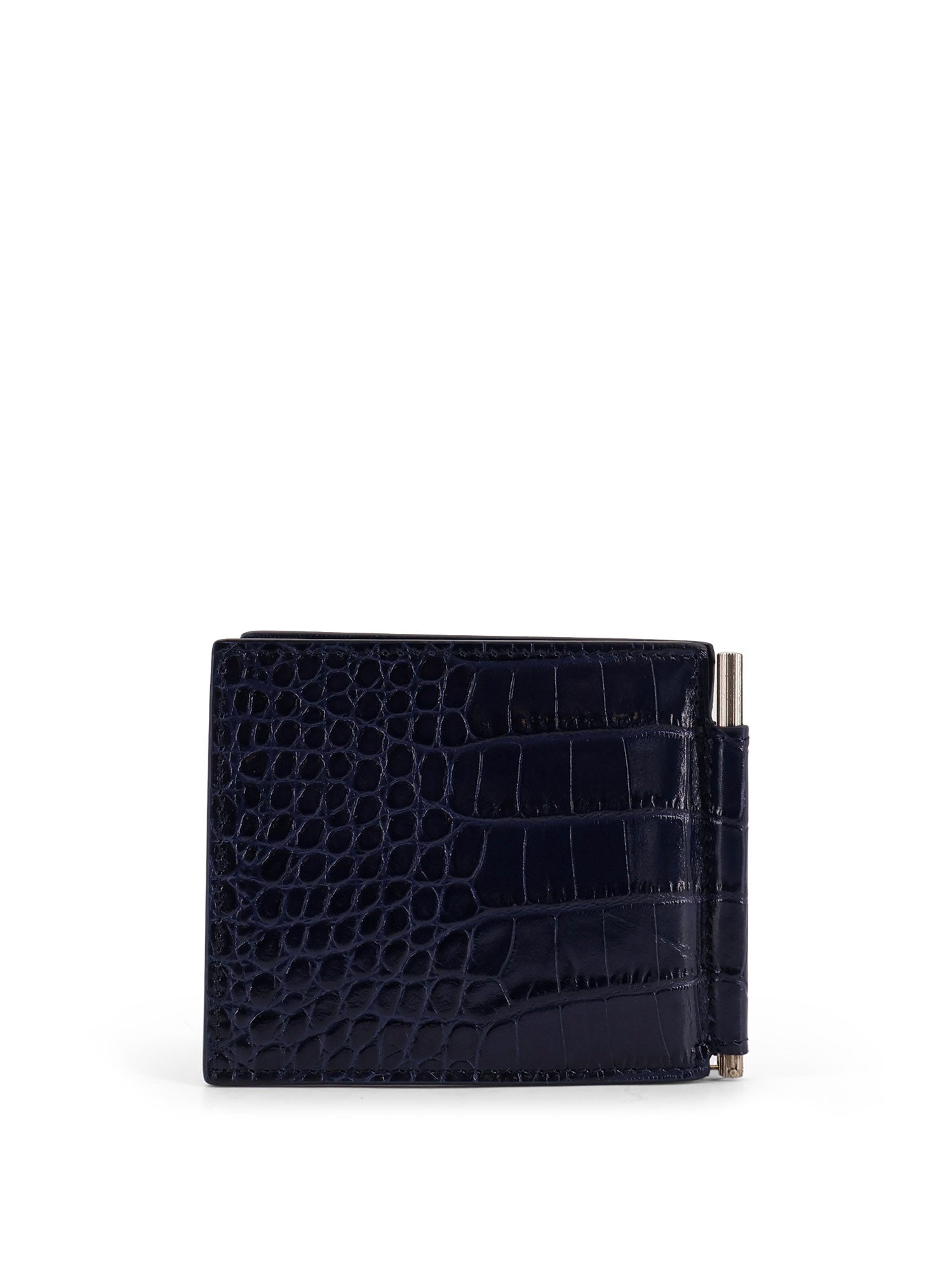 Tom Ford Wallets Maritime Blue Pelle