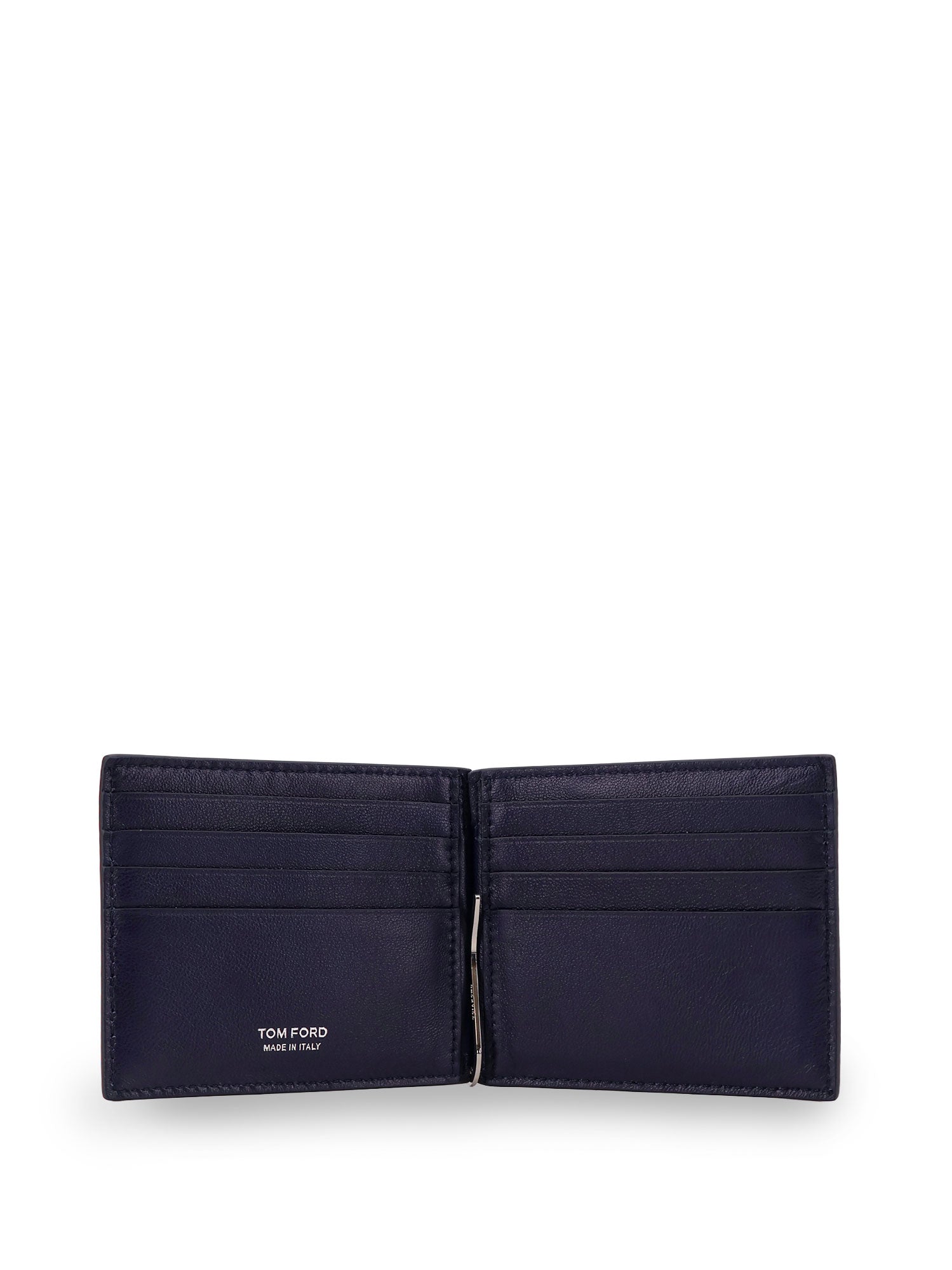 Tom Ford Wallets Maritime Blue Pelle