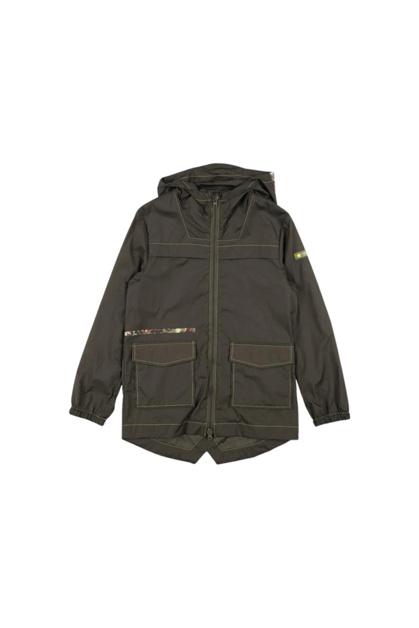 Herno 100% PA (Polyamide/Nylon) jacket in green