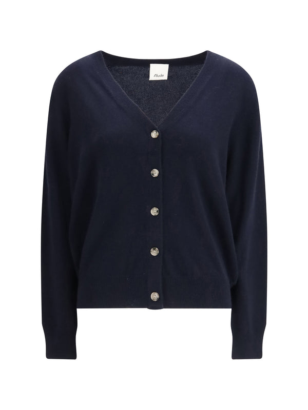 Cashmere Cardigan Blue (capra Hircus)