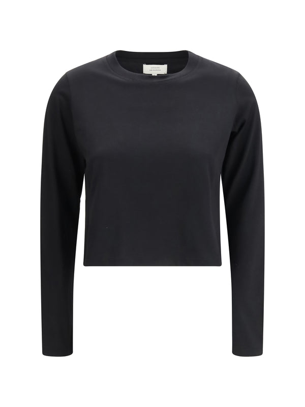 Loulou De Saison 100% Cotton t-shirt in black