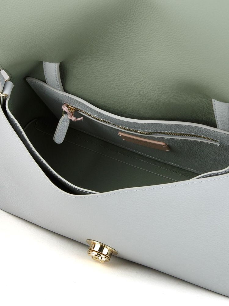 Coccinelle 100% Cowhide top handle bag in green