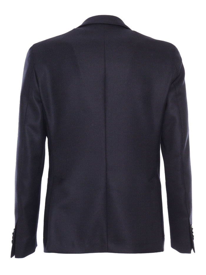 JACKET Blue Virgin Wool