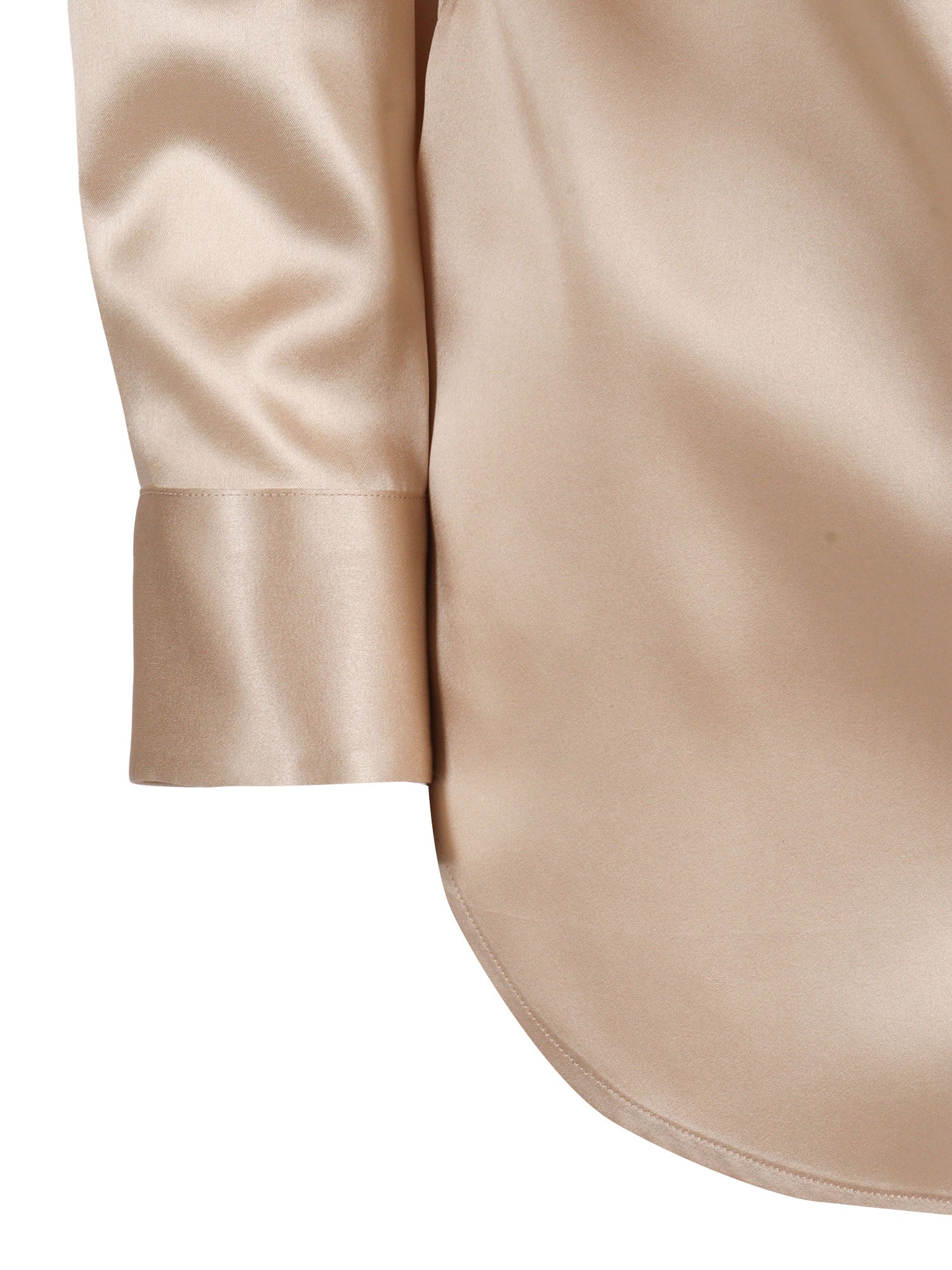 Silk Shirt Mod. Gea C Gold Elastane