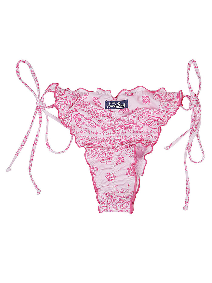 Mc2 Saint Barth Sea Clothing Pink Polyester Elastane