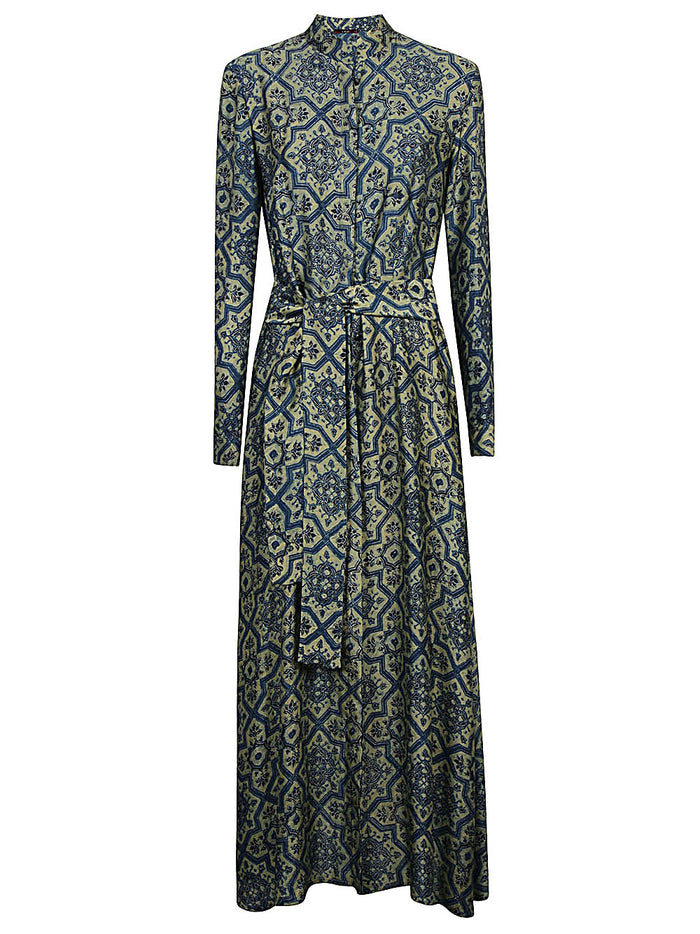 Obidi Dresses Blue Silk