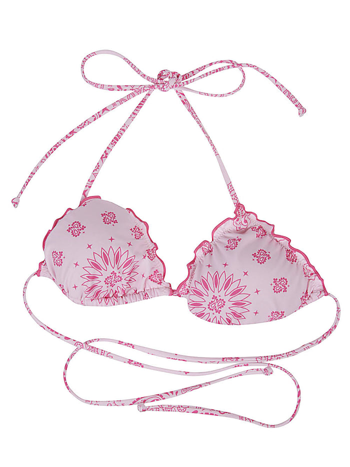 Mc2 Saint Barth Sea Clothing Pink Polyester Elastane