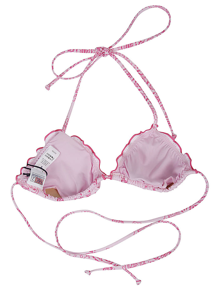 Mc2 Saint Barth Sea Clothing Pink Polyester Elastane