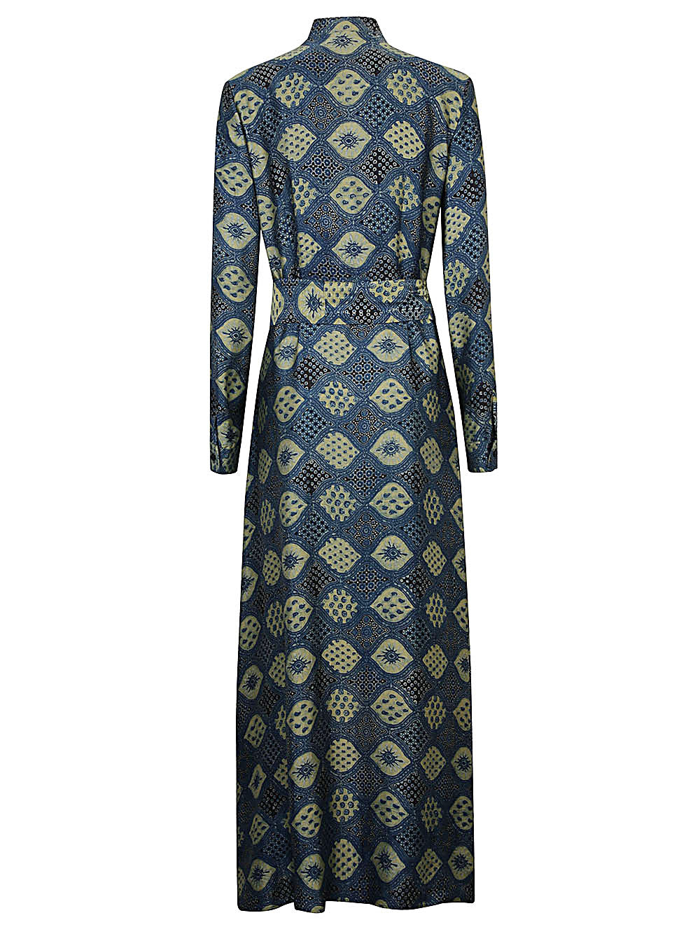 OBIDI Dresses Blue Silk