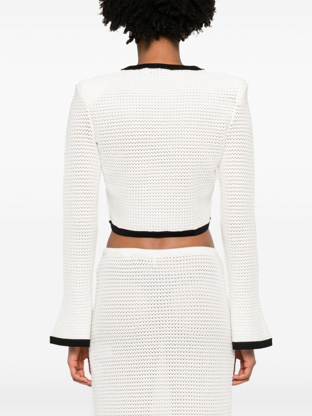 Self-portrait Sweaters White Polyester