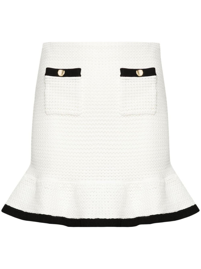 Self-portrait Skirts White Polyester