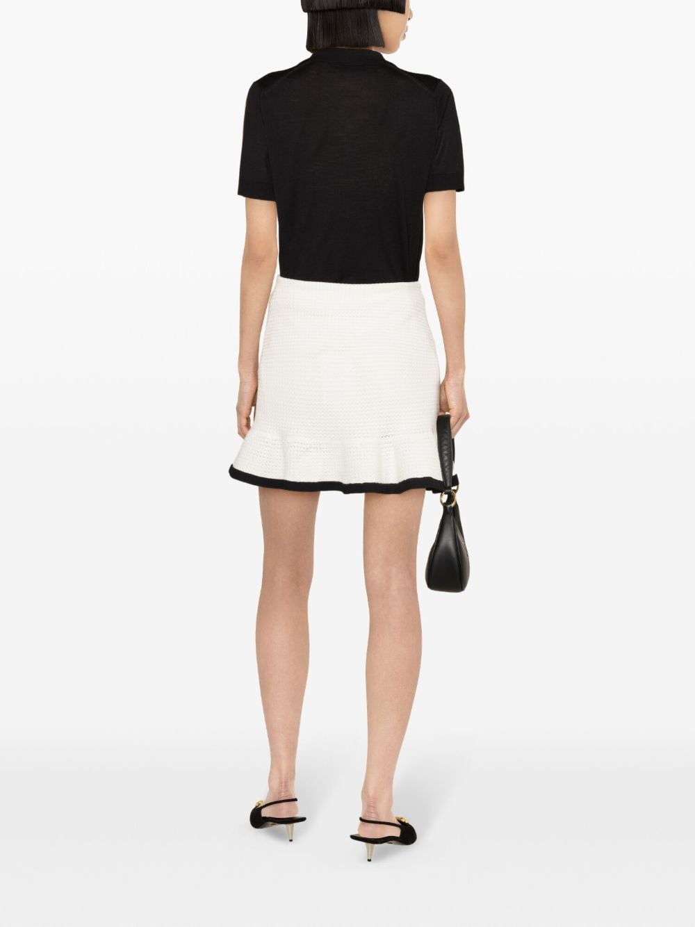 Self-portrait Skirts White Polyester