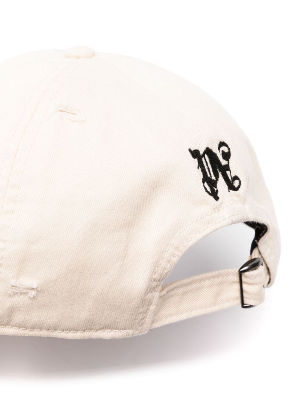 Palm Angels Hats White Outer: Cotton Lining
