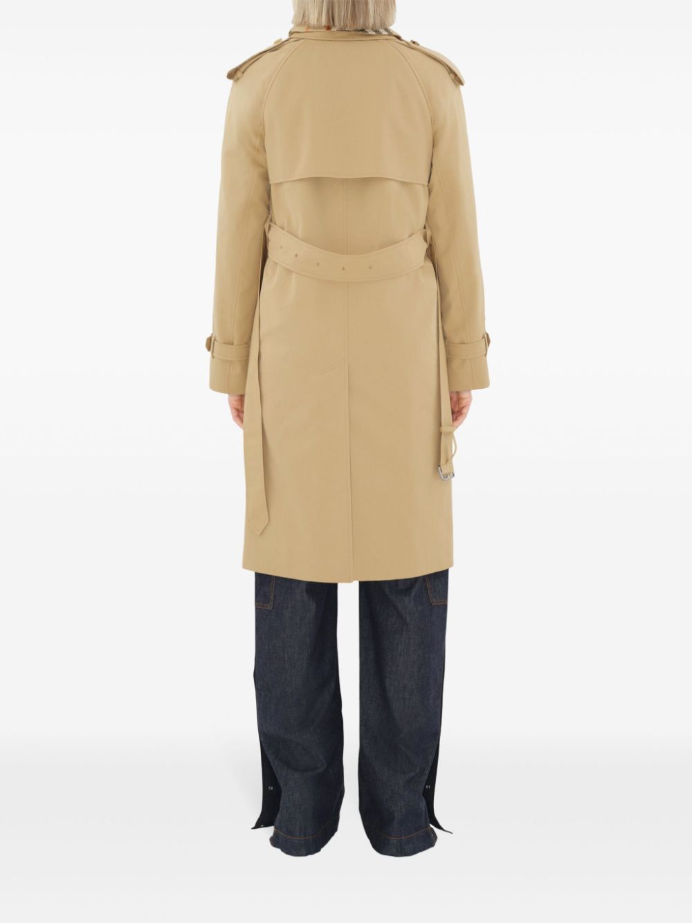 Burberry Coats Beige Lining: Cotton