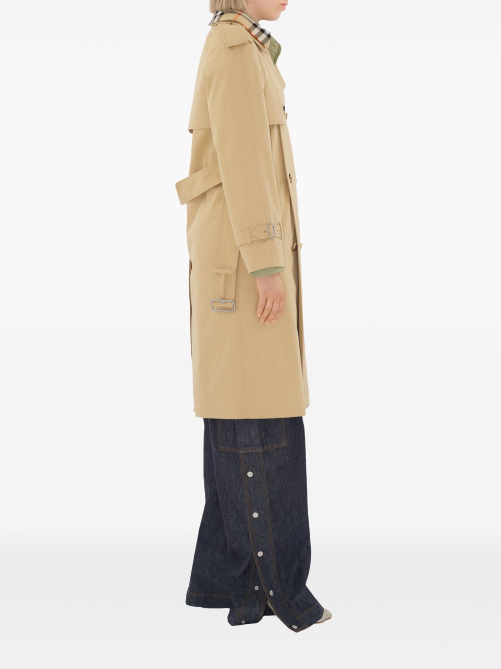 Burberry Coats Beige Lining: Cotton