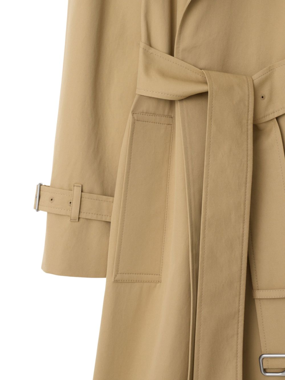 Burberry Coats Beige Lining: Cotton