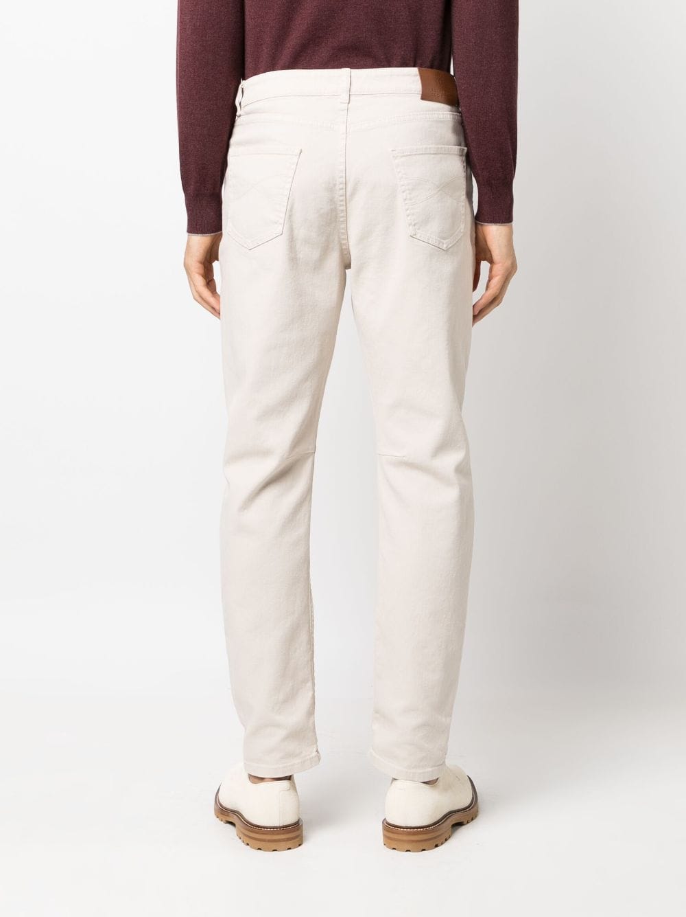 Brunello Cucinelli Jeans Beige Outer: Cotton
