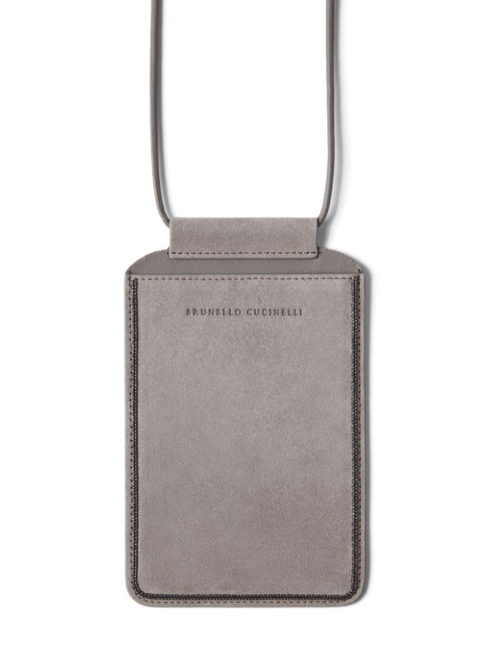 Brunello Cucinelli Wallets Grigio Outer: Leather