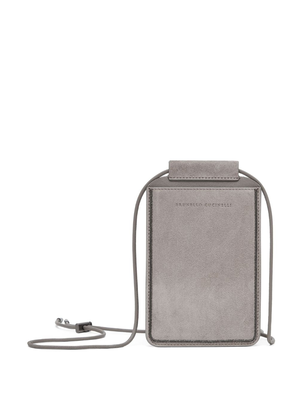 Brunello Cucinelli Wallets Grigio Outer: Leather