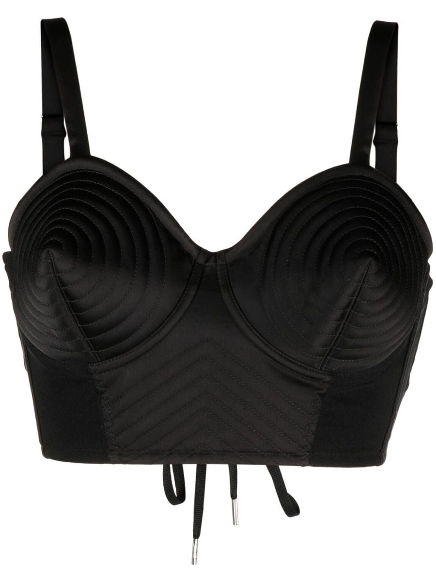 Jean Paul Gaultier Conical corset cropped top