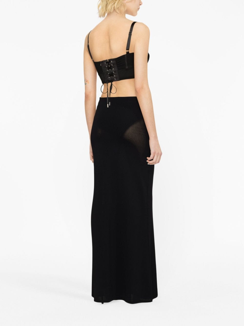 JEAN PAUL GAULTIER Top Black Polyester