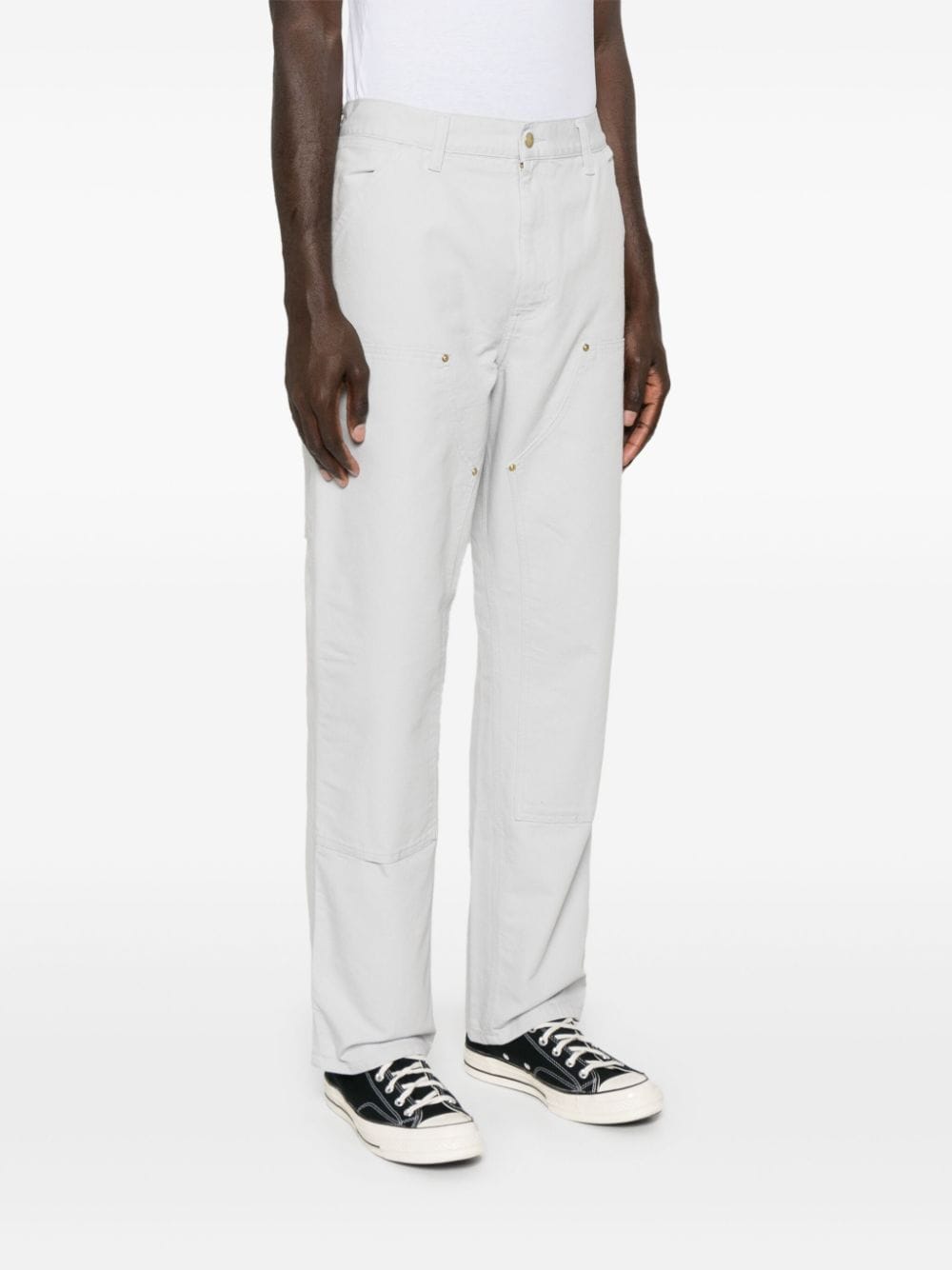 Carhartt Wip Pre Trousers Grey Cotton