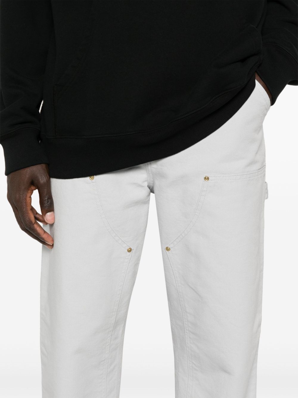 Carhartt Wip Pre Trousers Grey Cotton