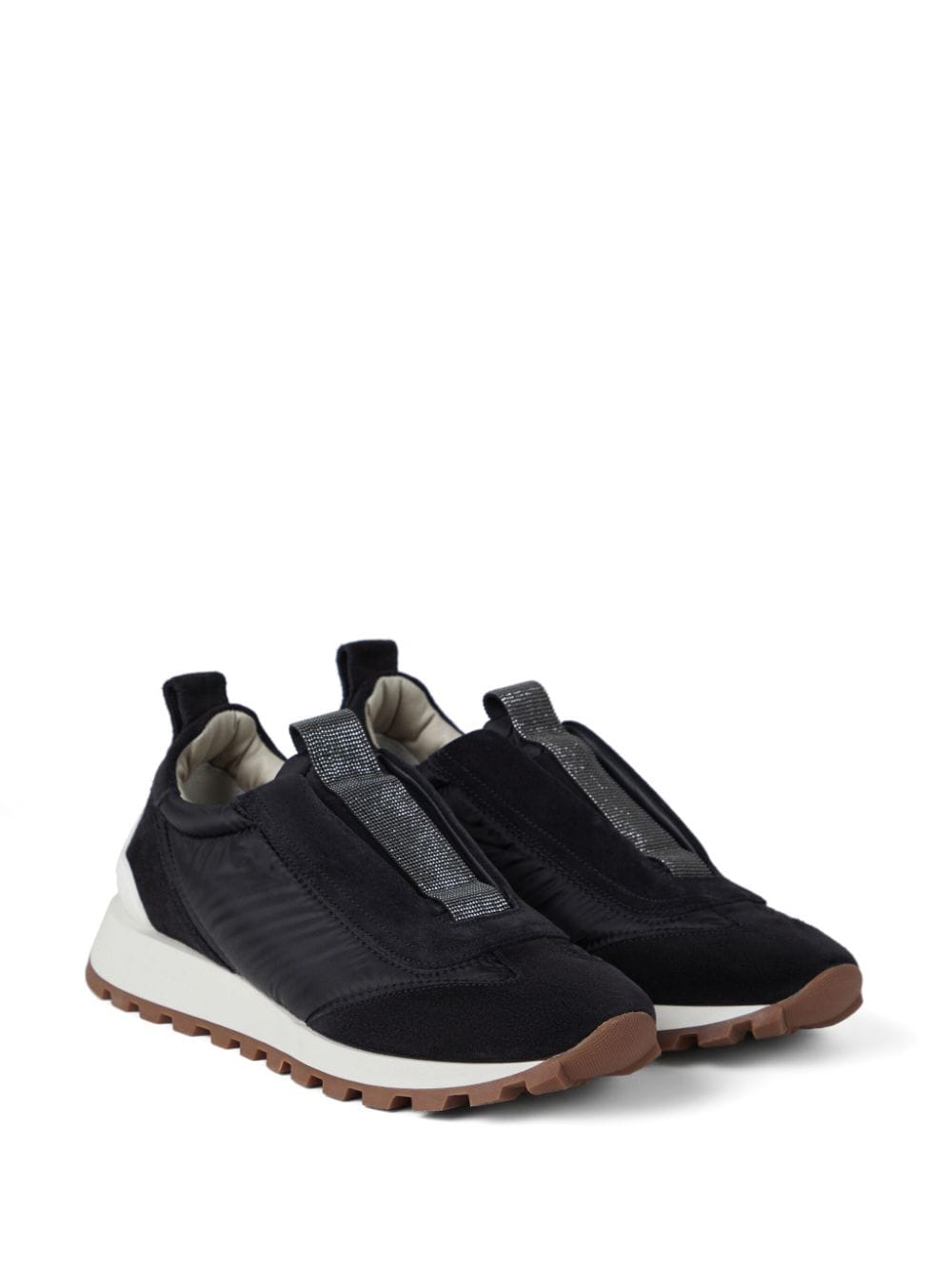 Brunello Cucinelli Sneakers Nero Sole: Rubber