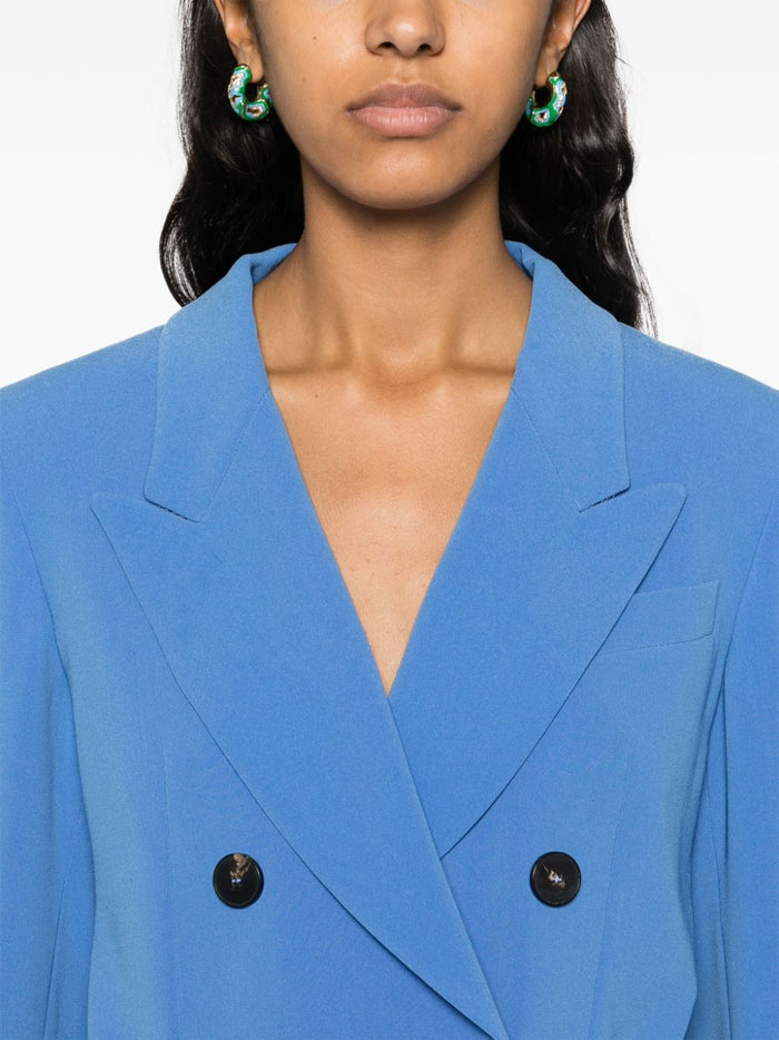 Alberto Biani Jackets Blue Triacetate Polyester