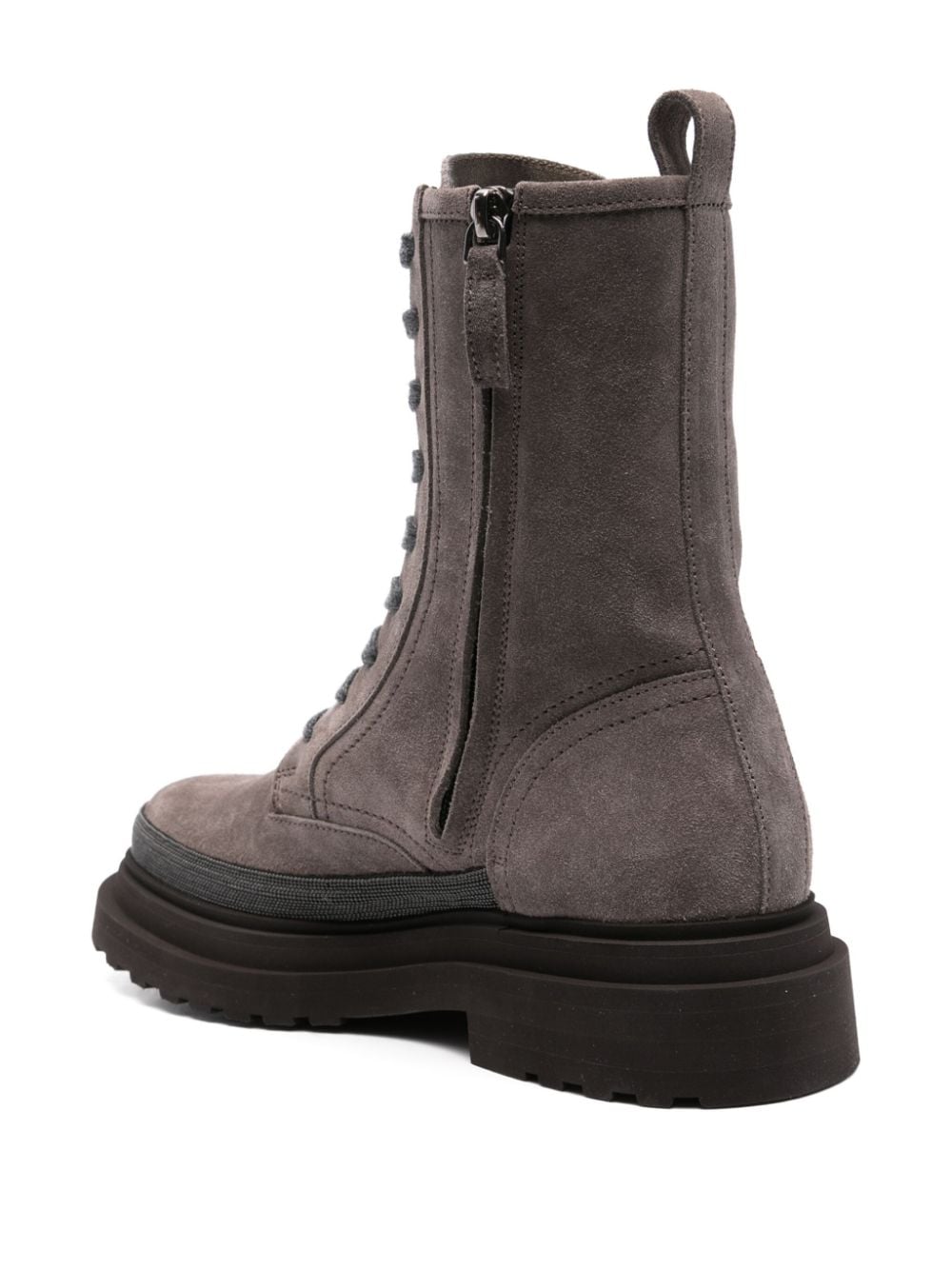 Brunello Cucinelli Boots Grigio Lining: Calf Leather