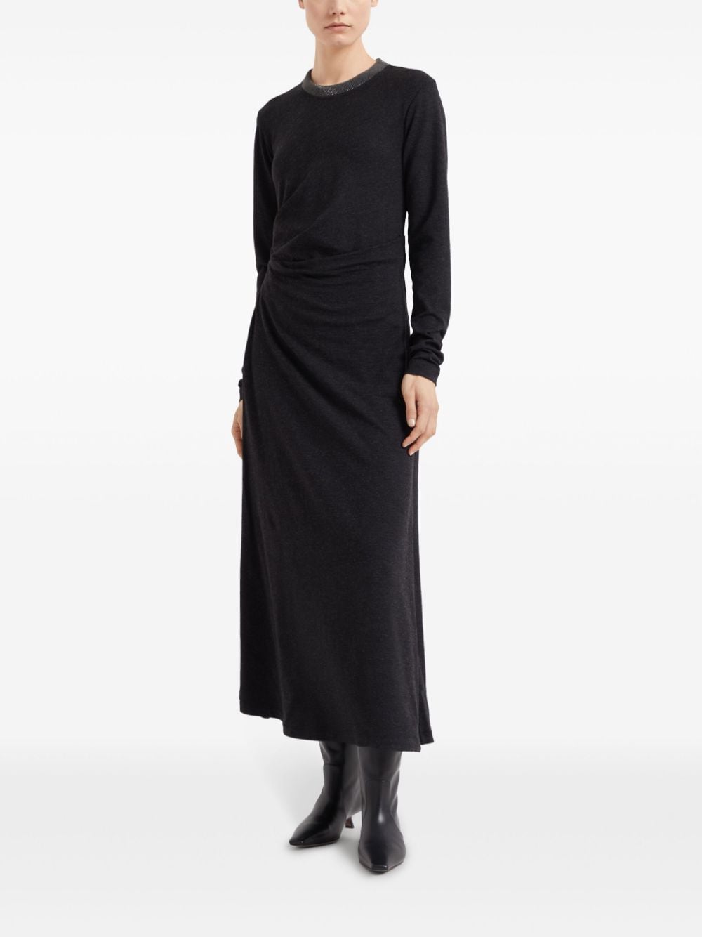 Brunello Cucinelli Dresses Grigio Virgin Wool