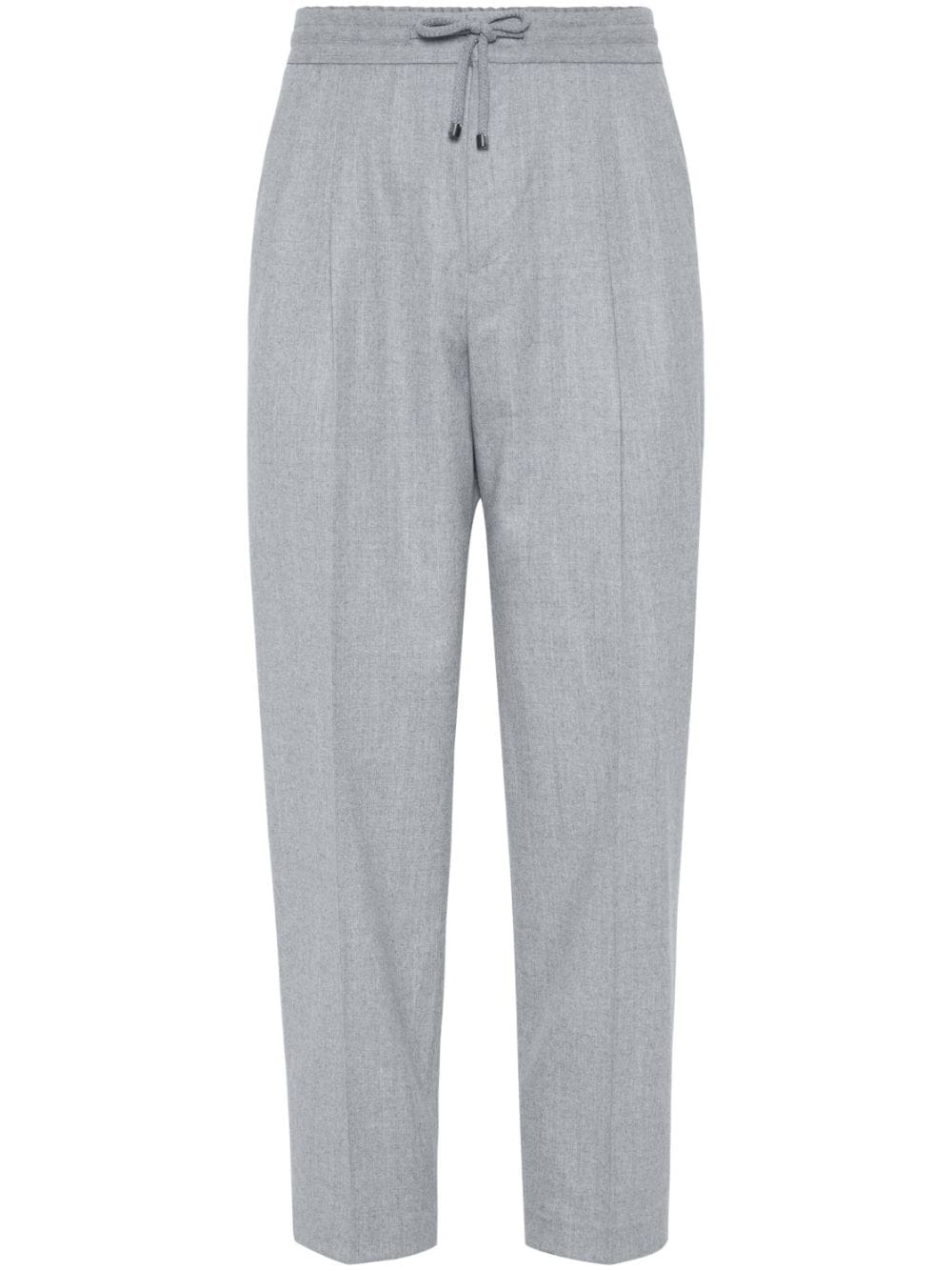 Brunello Cucinelli Trousers Grigio Chiaro Virgin Wool