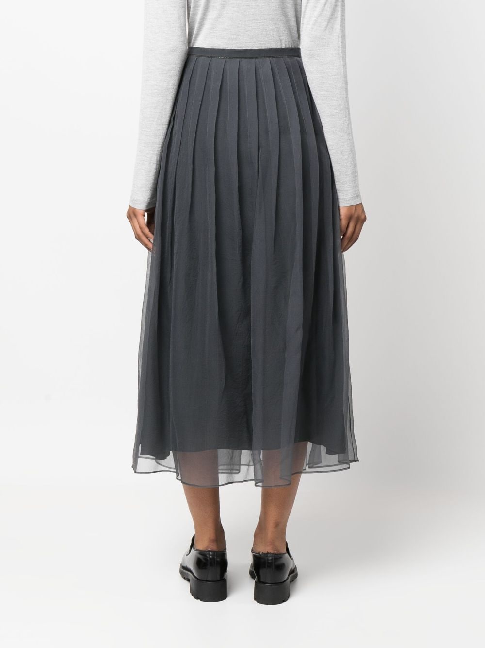Brunello Cucinelli Skirts Grigio Brass