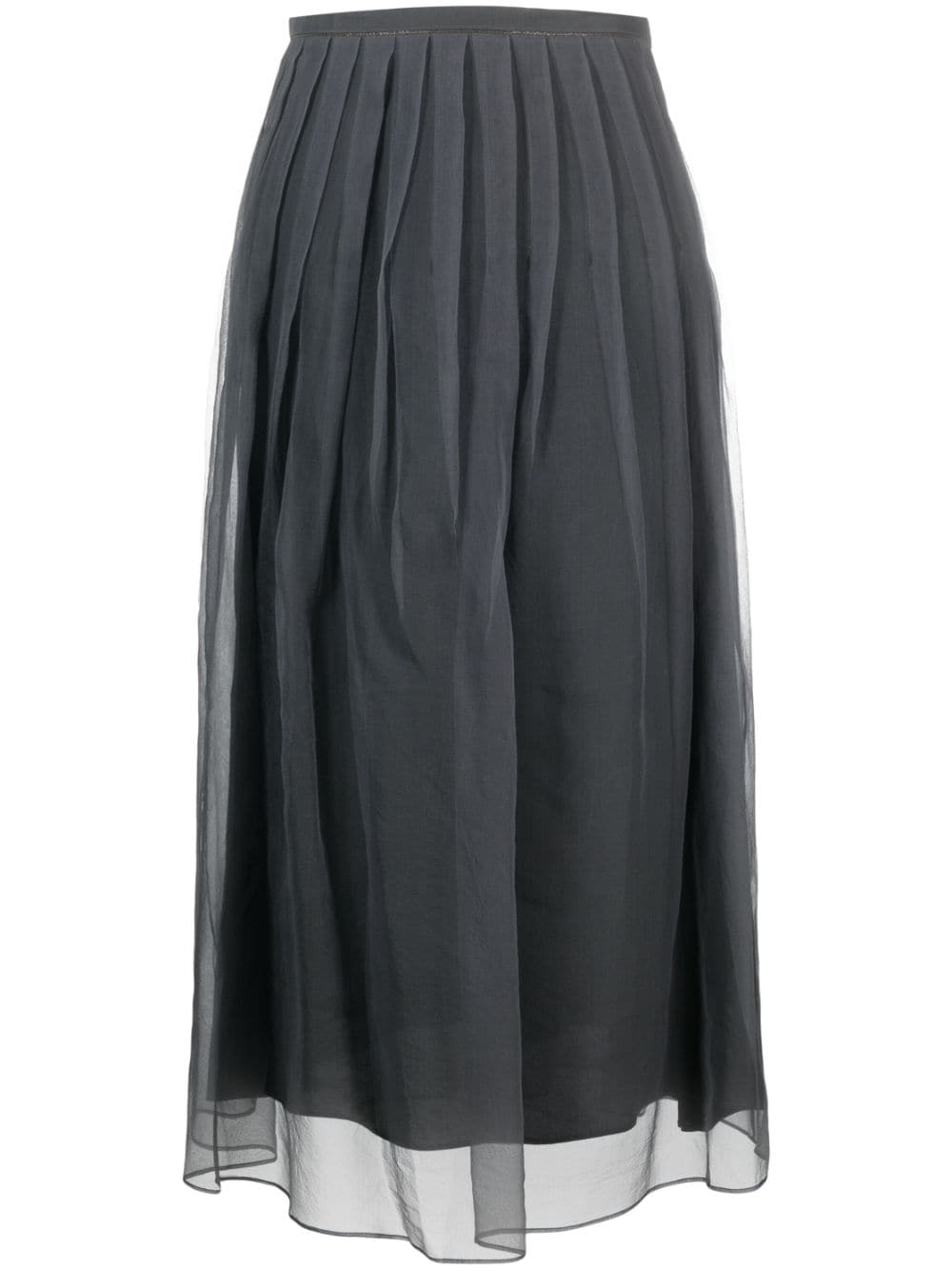 Brunello Cucinelli Skirts Grigio Brass