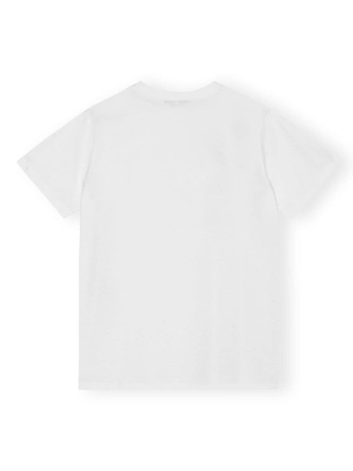 Ganni T-Shirts And Polos White Cotton