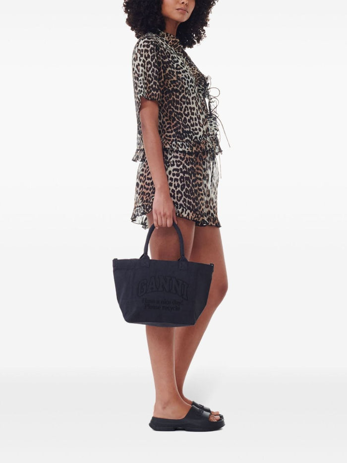 Ganni Bags Black Fabric