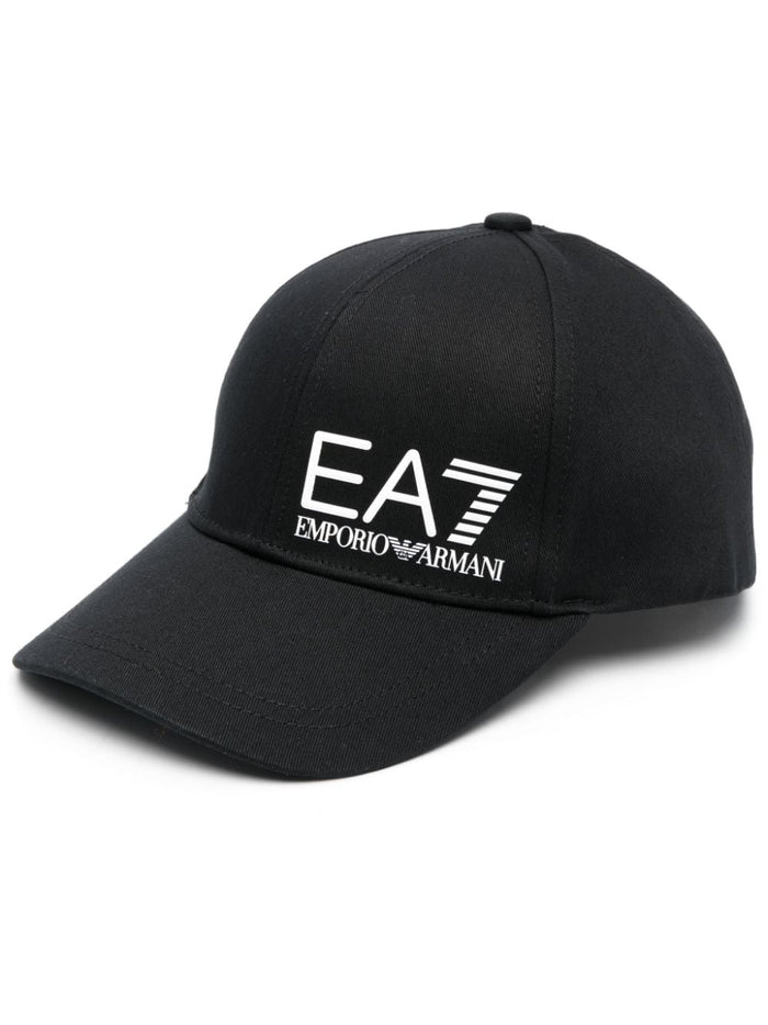 Ea7 Hats Nero Cotton